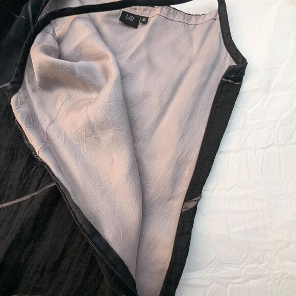 Women's Small Black and Grey Mini Dress - Picture 2 of 8